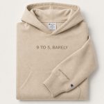 9-5 embroidered hoodie